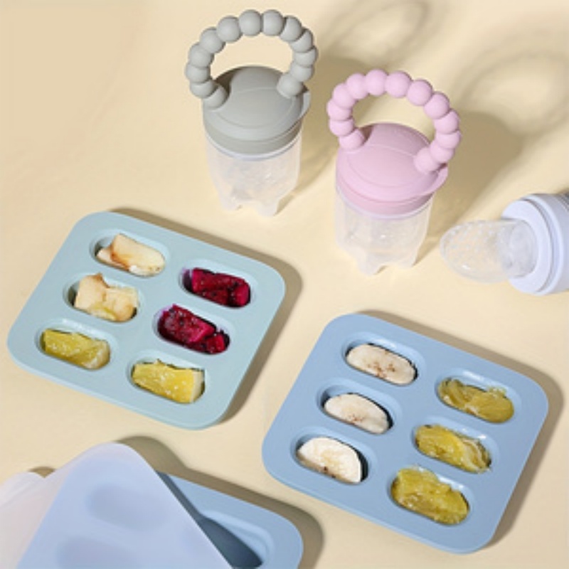 Baby Food Fruits - 2pcs/set Baby Feeding Set: Fruit Feeder