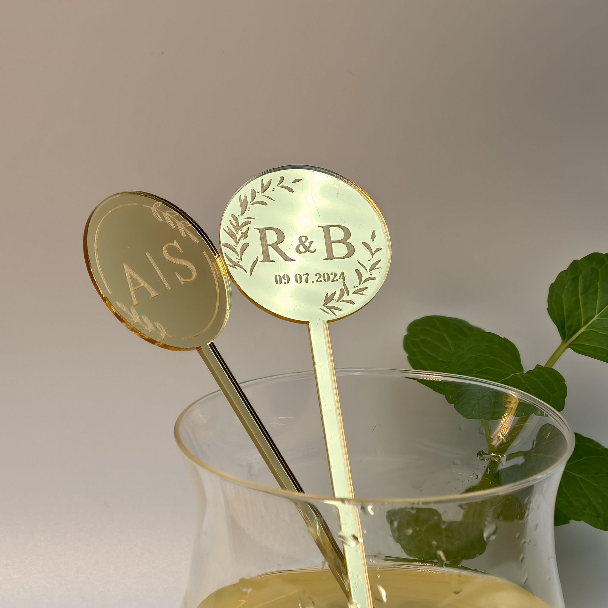 Baby Food Mixer - 30/50/100pcs Custom Cocktail stirrers Personalised Drink