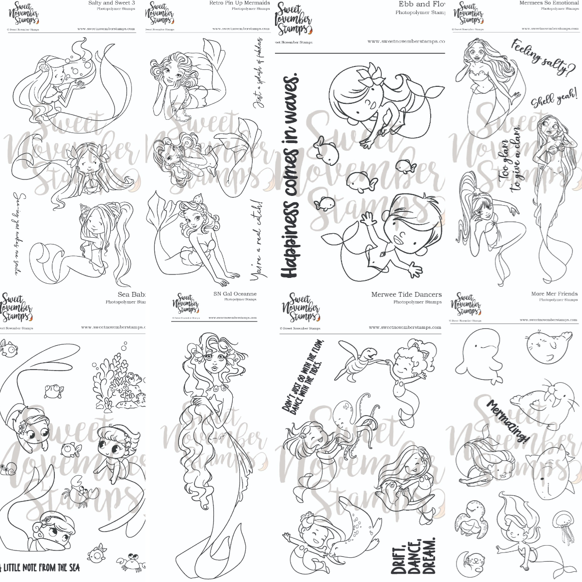 Baby Food Fruits - 2026 New Clear Stamp Set -