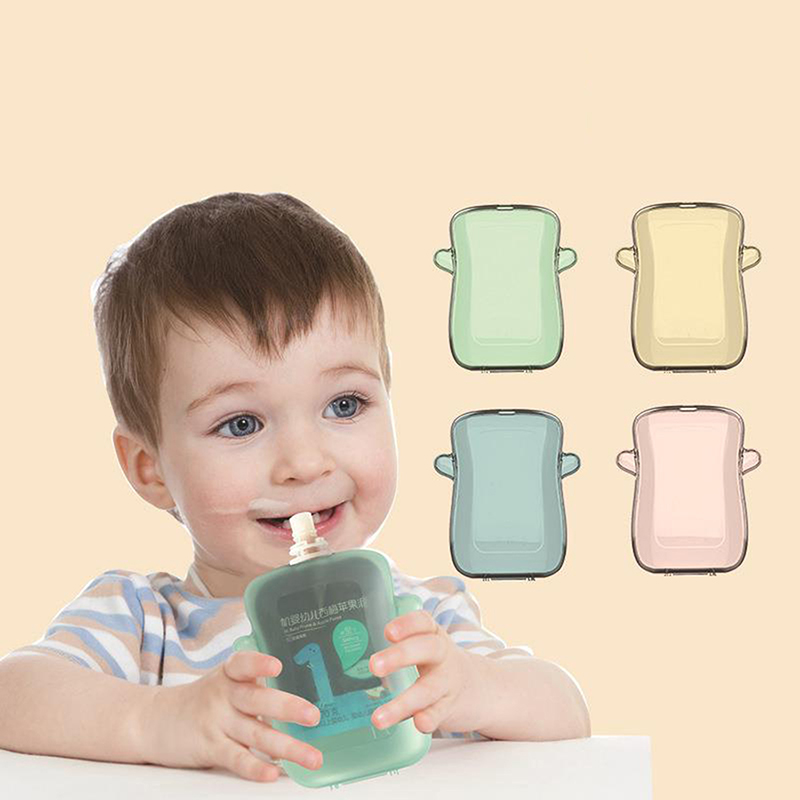 Baby Food Weaning - Self-Feeding Baby Food Pouch Holder -