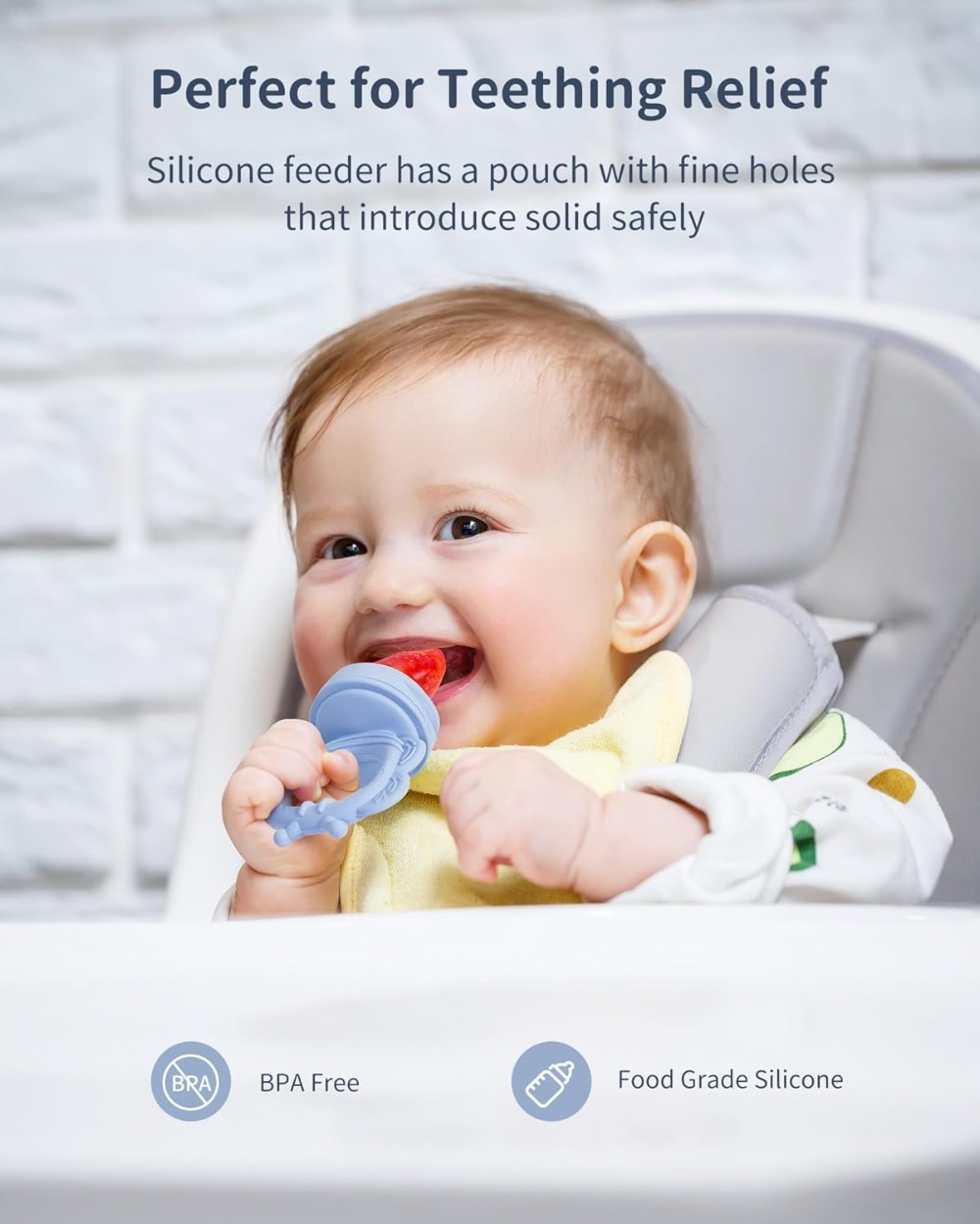 Silicone Baby Fruit Food Feede - Baby Food Fruits のレビューと価格