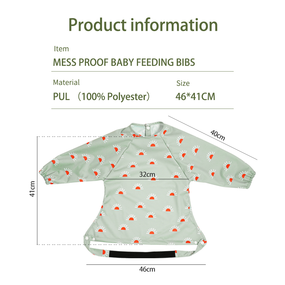HappyFlute New One Piece Table - Bib Long Sleeve のレビューと価格
