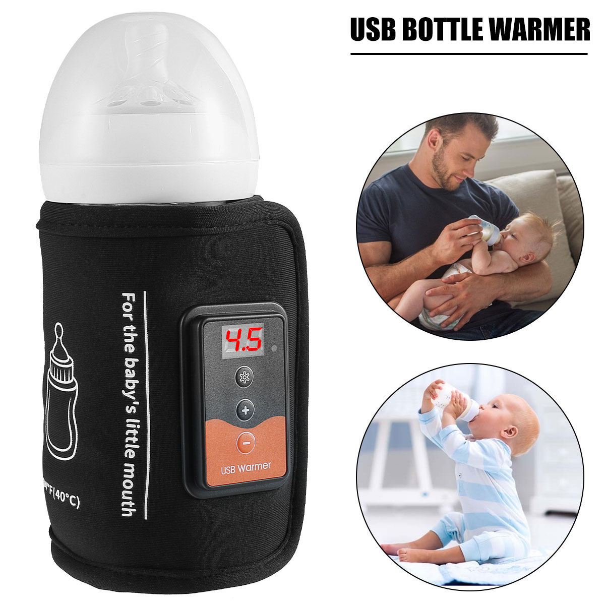 Baby Bottle Warmer USB Powered - Baby Food Warmer のレビューと価格