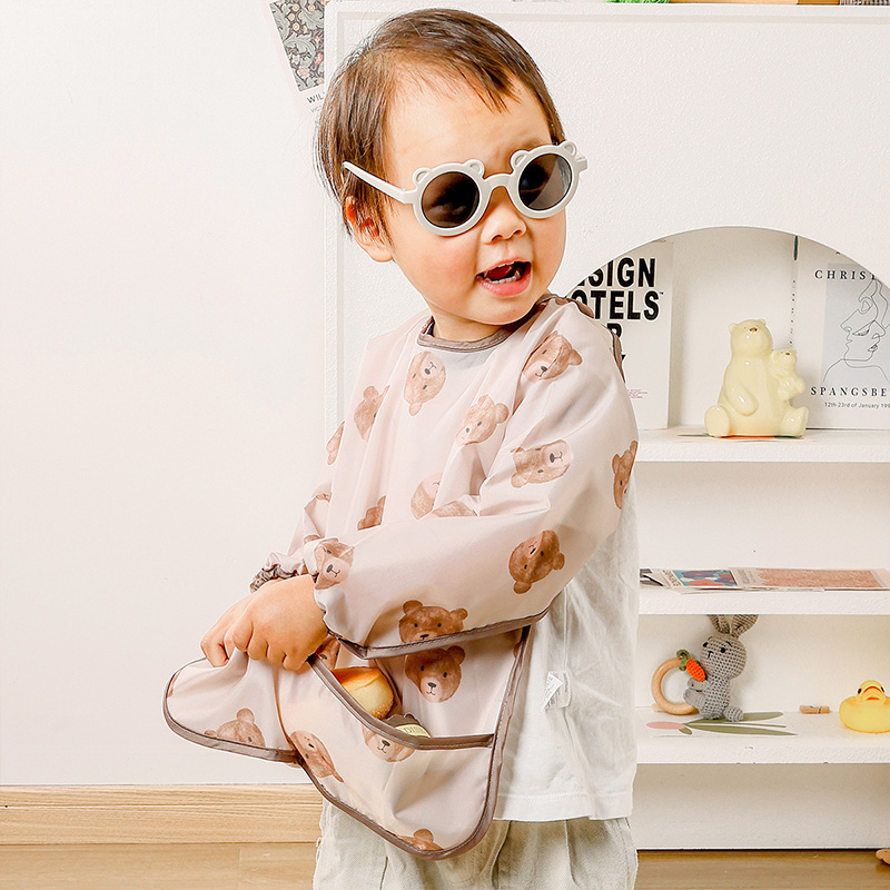 Long Sleeves Waterproof Bib Ba - Bib Long Sleeve のレビューと価格