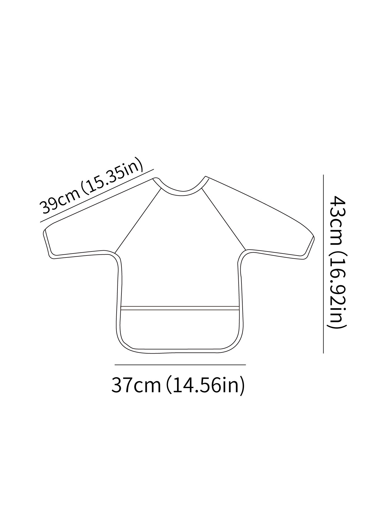 1 Pc Waterproof Baby Bibs Cute - Bib Long Sleeve のレビューと価格