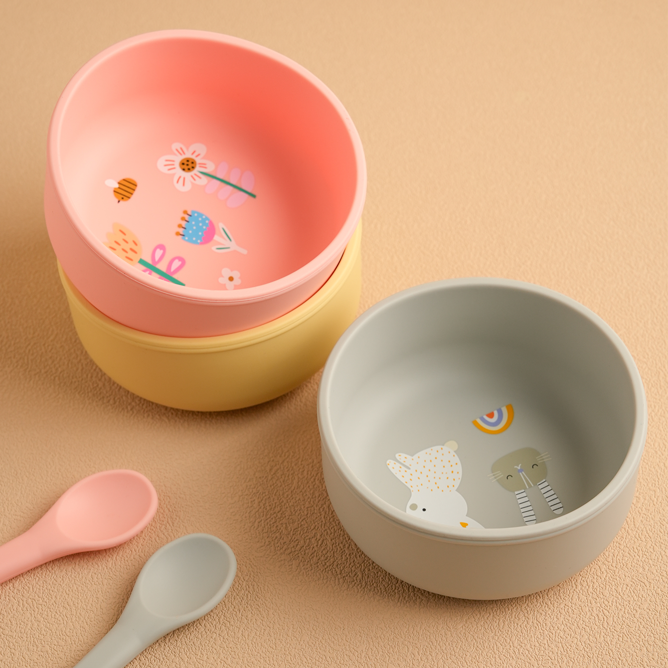 1PCS Baby Silicone Feeding Bow - Baby Food Weaning のレビューと価格