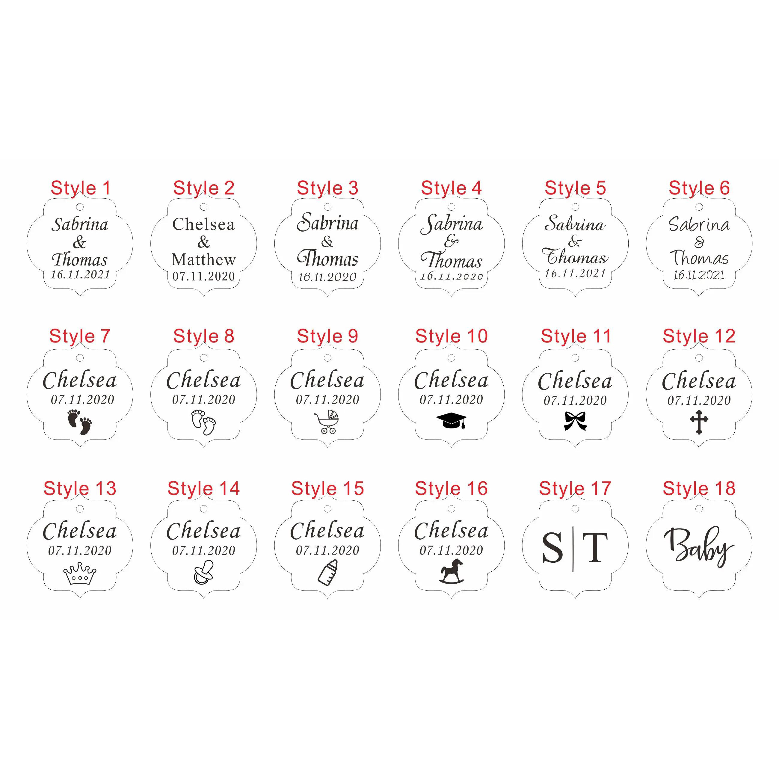 20/50/100Pcs Custom Wedding Pa - Baby Food Mixer のレビューと価格