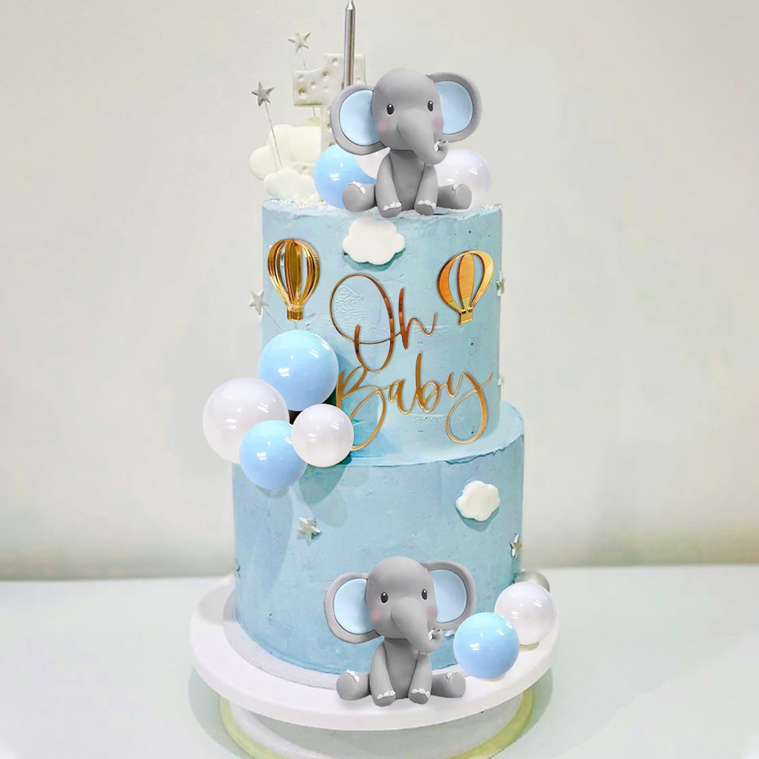 Elephant Cake Decoration Baby  - Baby Food Mixer のレビューと価格
