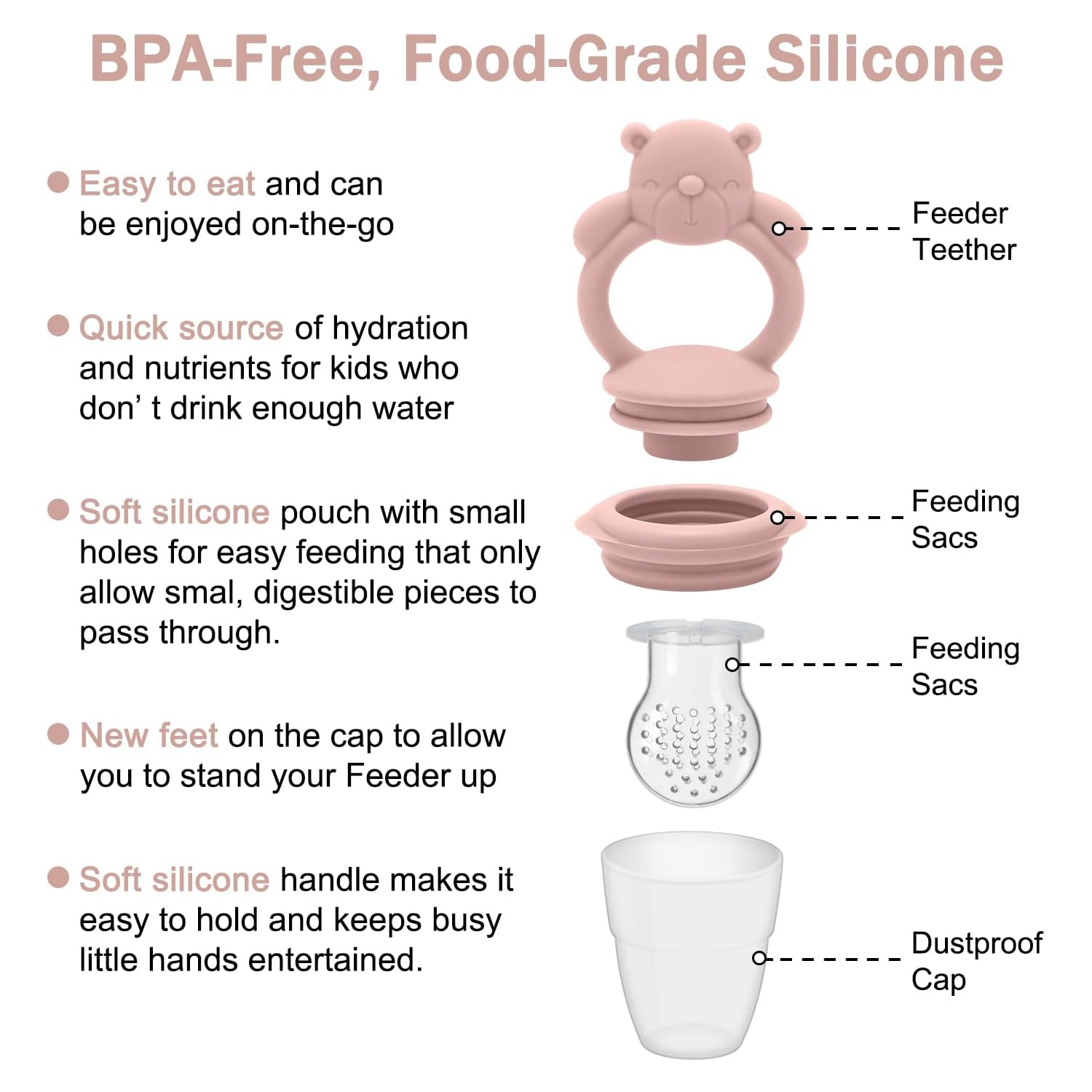 Baby Fruit & Food Feeder Pacif - Baby Food Fruits のレビューと価格