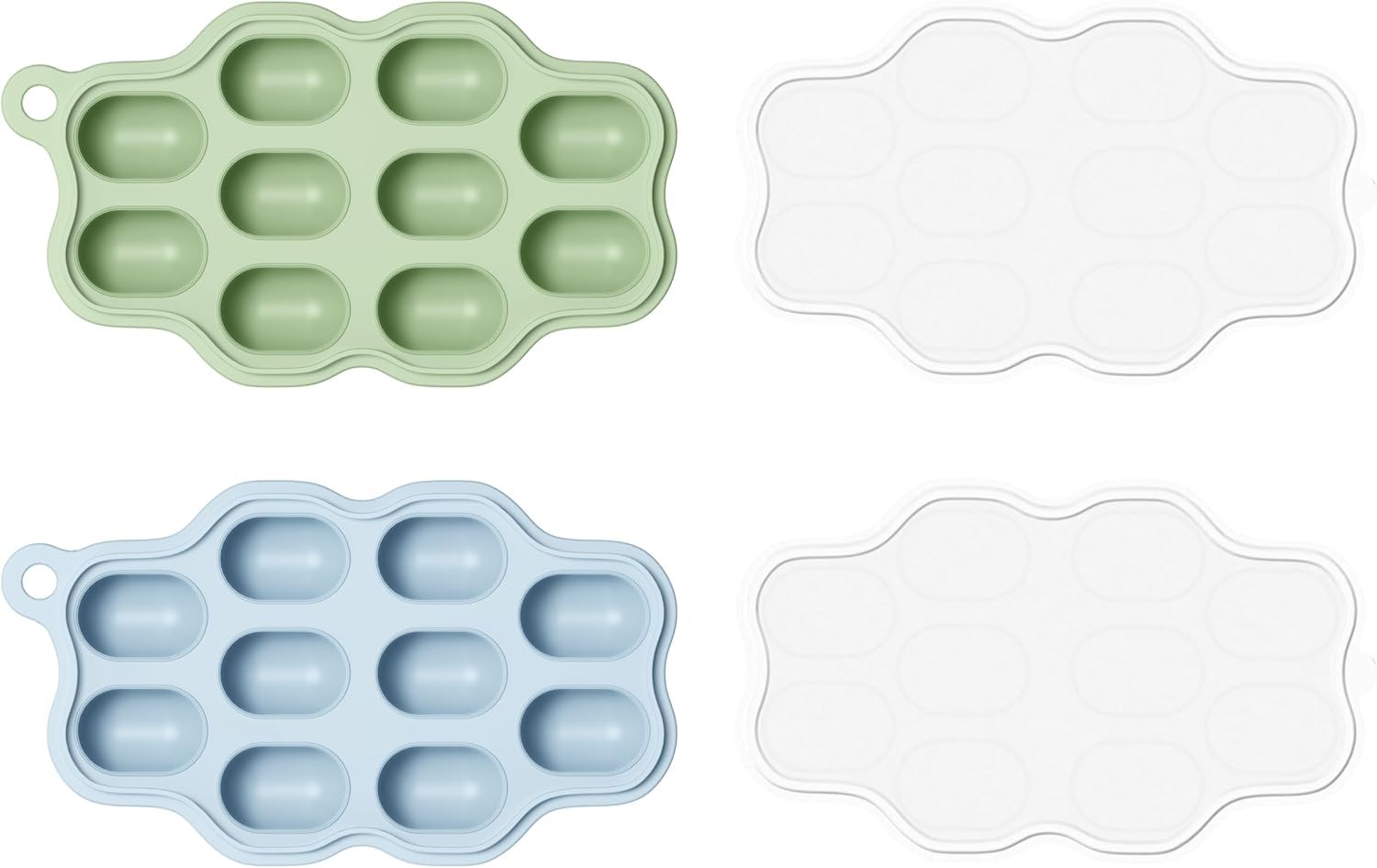 2-Pack Silicone Baby Food Free - Baby Food Tray のレビューと価格