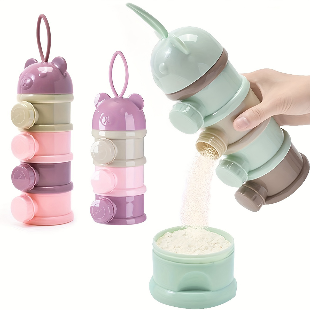 Large Capacity Baby Milk Powde - Baby Food Nan のレビューと価格