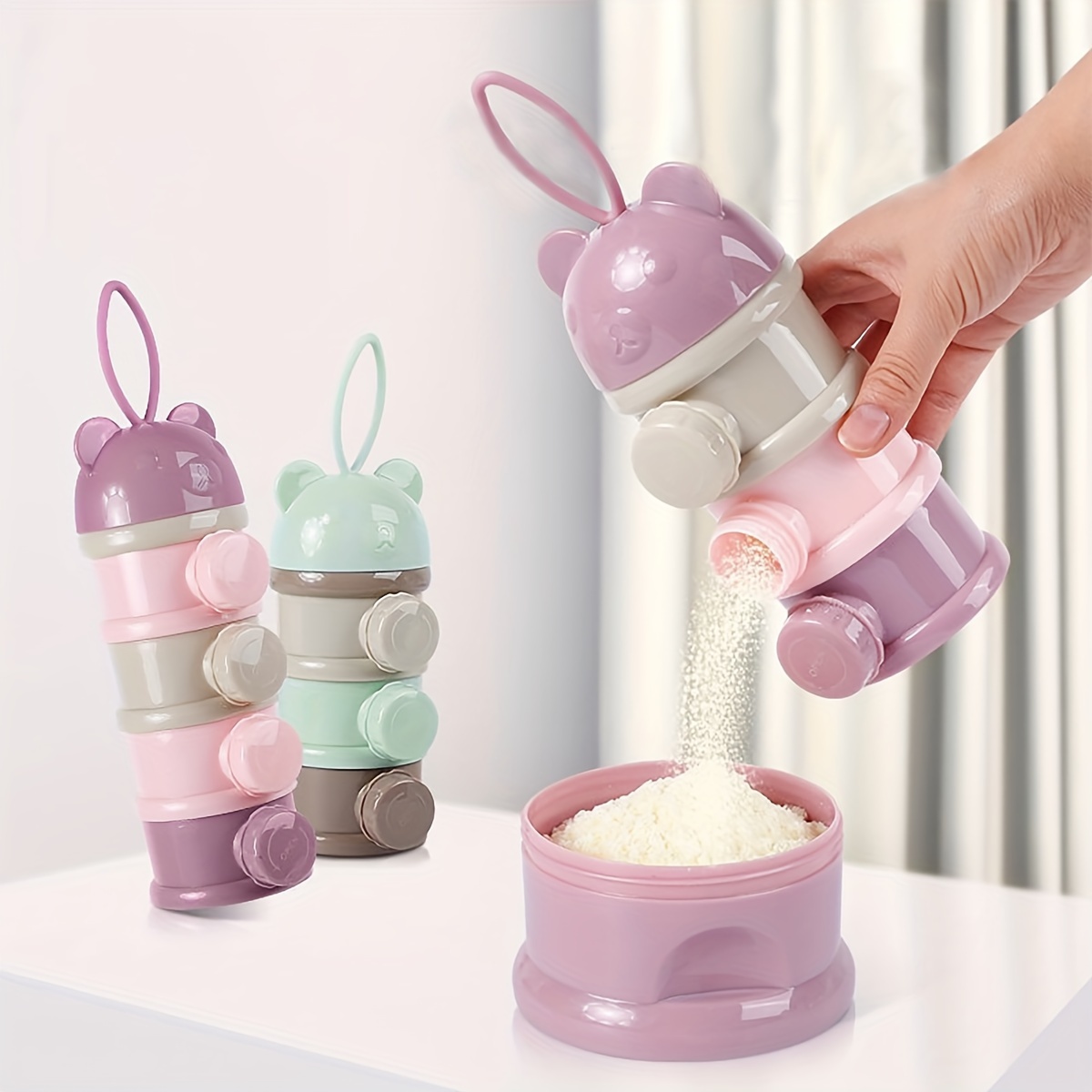 Large Capacity Baby Milk Powde - Baby Food Nan のレビューと価格