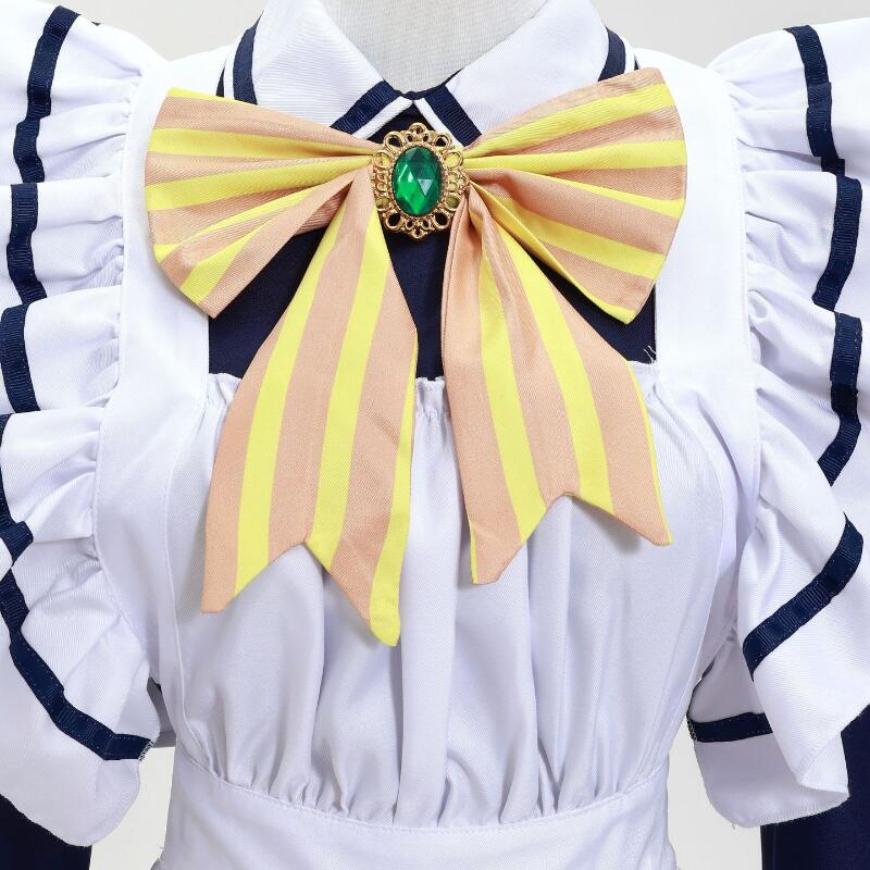 Anime Maid Dress Cosplay Costu - Bib Long Sleeve のレビューと価格
