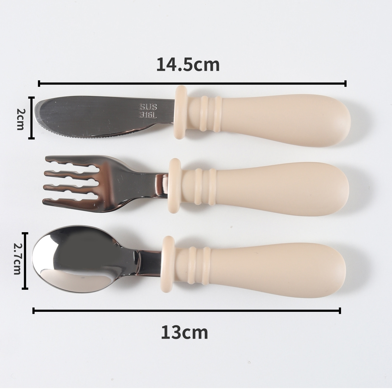 Custom Silicone Spoon & Fork k - Baby Food Weaning のレビューと価格
