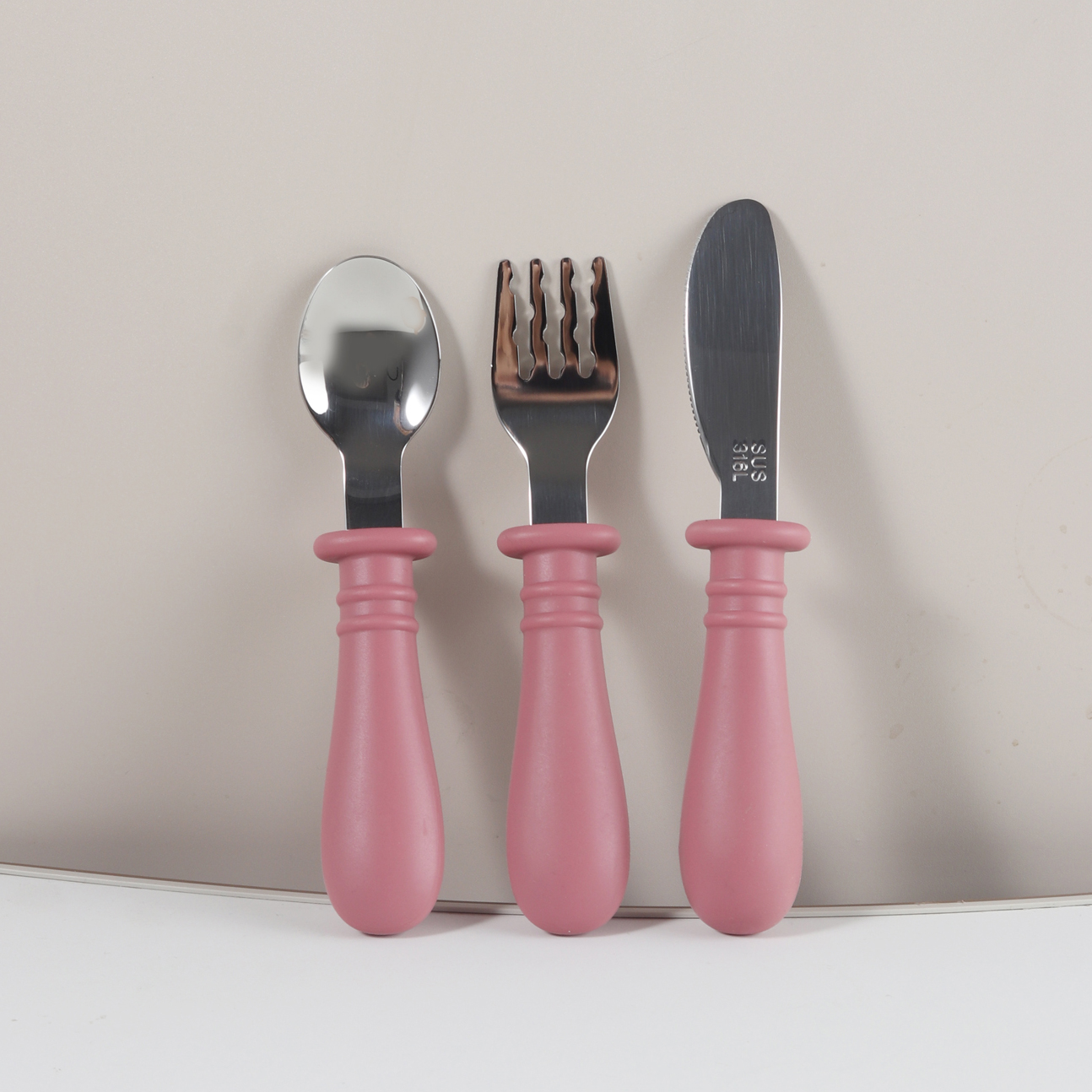 Custom Silicone Spoon & Fork k - Baby Food Weaning のレビューと価格