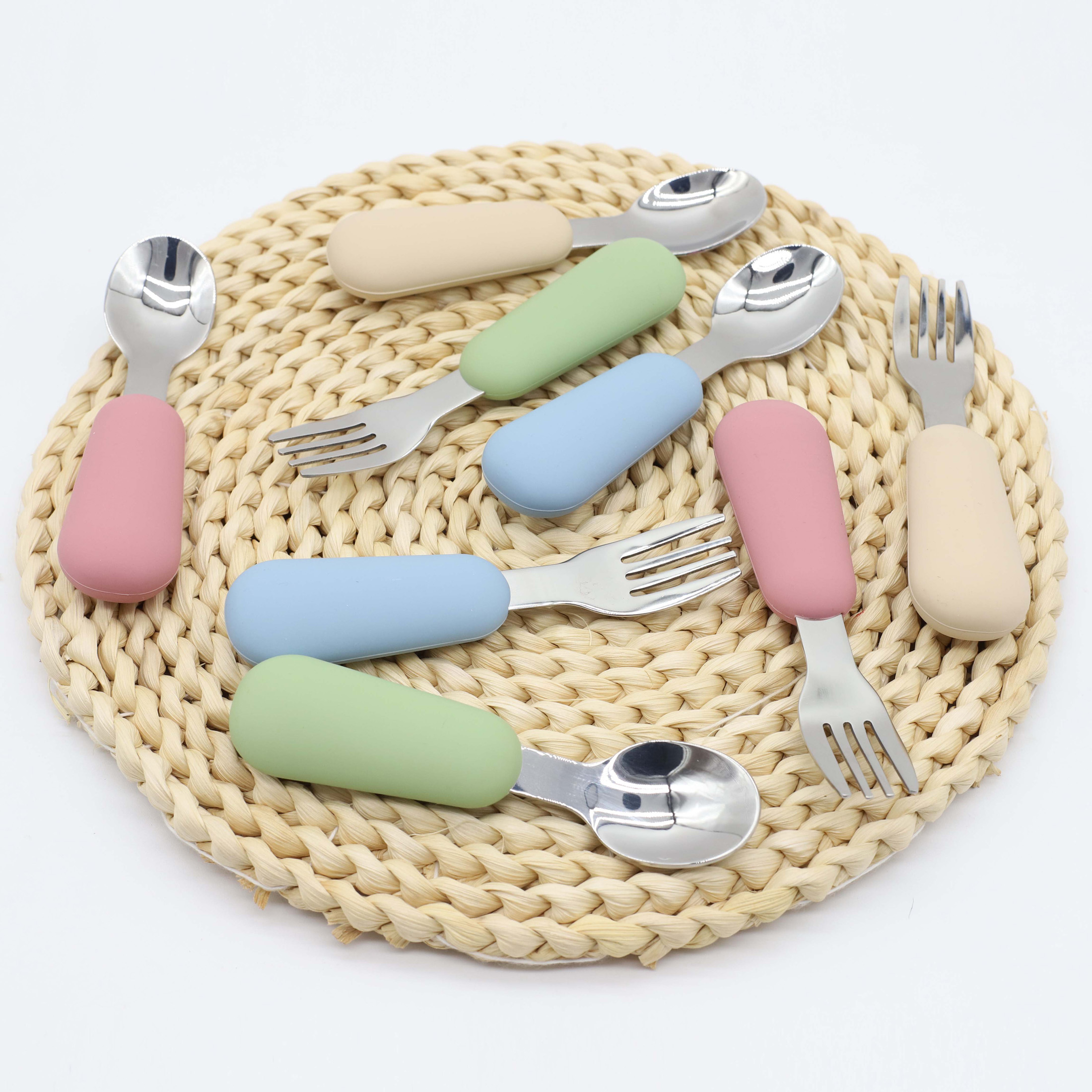 Silicone stainless steel spoon - Baby Food Nutrition のレビューと価格