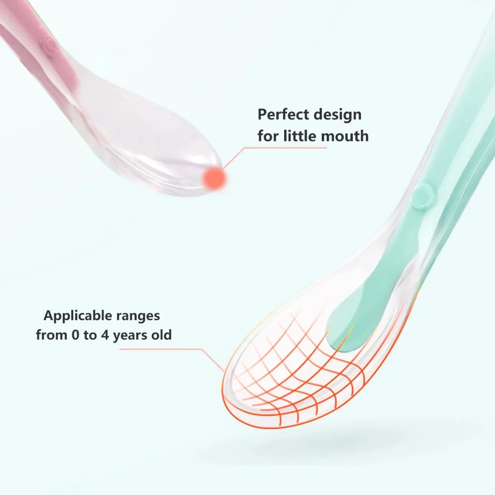 Baby Spoons Soft Silicone Todd - Baby Food Nutrition のレビューと価格