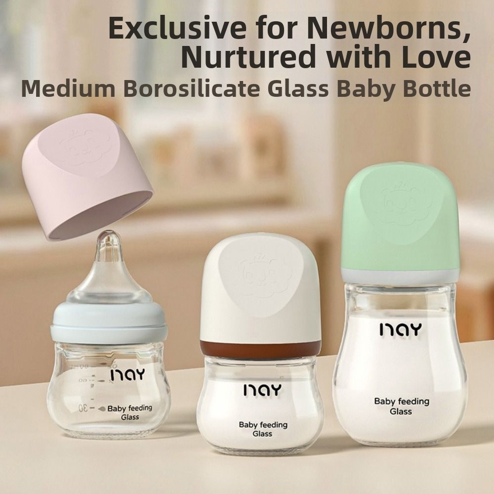 Glass Baby Bottle Anti-flatule - Baby Food Nutrition のレビューと価格