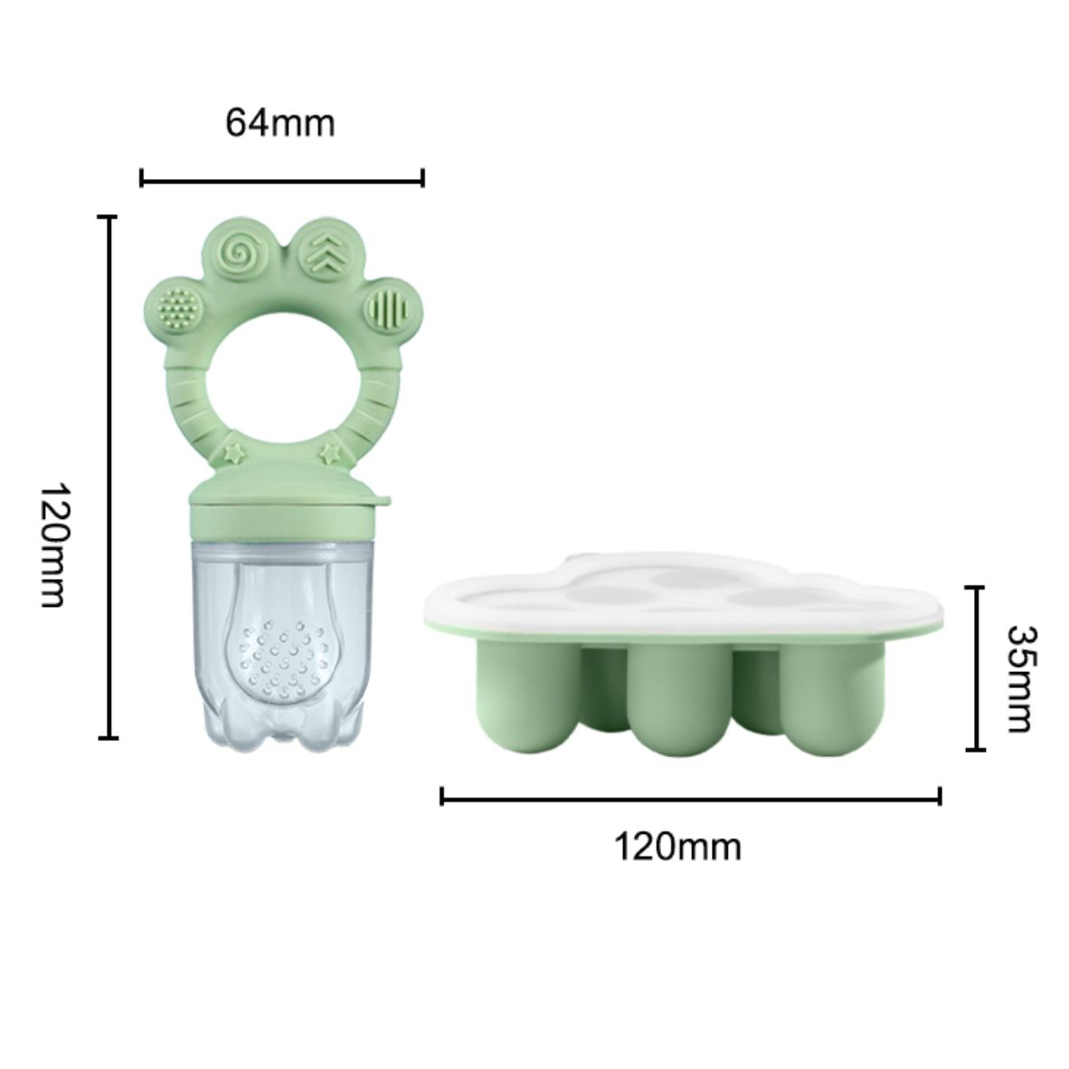Baby Fruit Food Feeder & Freez - Baby Food Kids のレビューと価格