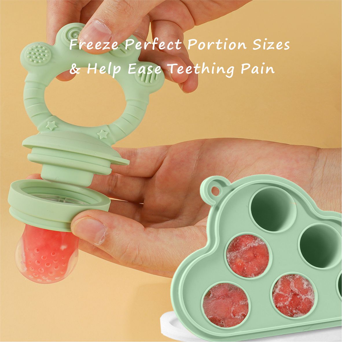 Baby Fruit Food Feeder & Freez - Baby Food Kids のレビューと価格