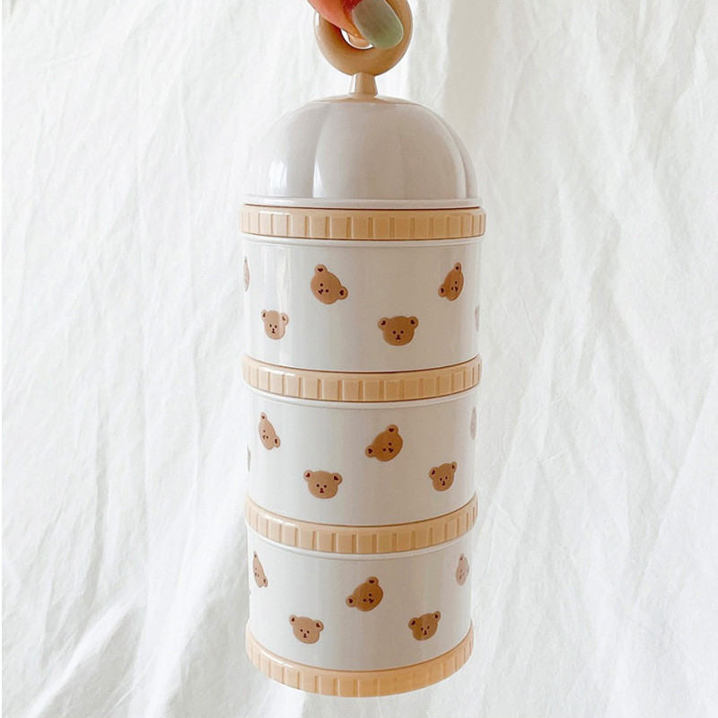 Cute Bear Milk Powder Box Baby - Baby Food Nan のレビューと価格