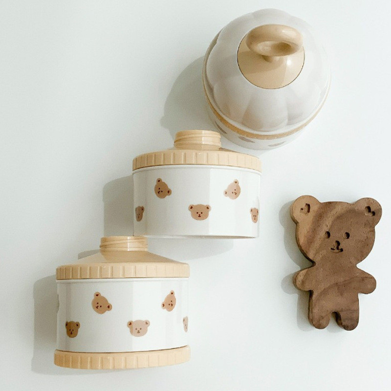 Cute Bear Milk Powder Box Baby - Baby Food Nan のレビューと価格