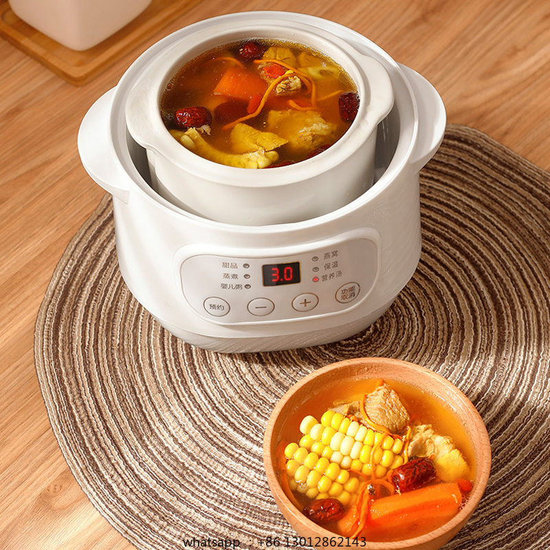 200W Electric Slow Cooker Food - Baby Food Warmer のレビューと価格