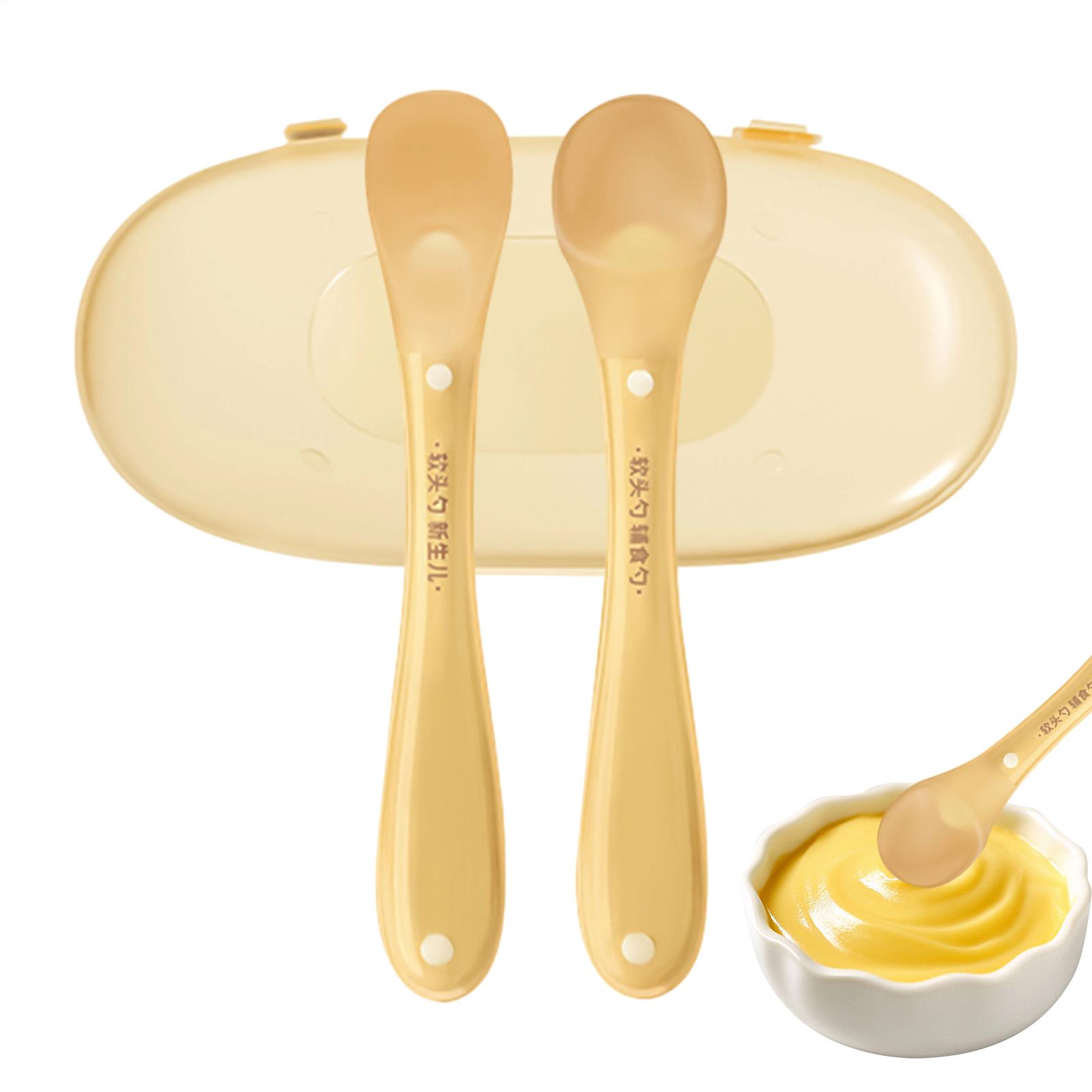 Silicone Serving Spoon Feeding - Baby Food Weaning のレビューと価格