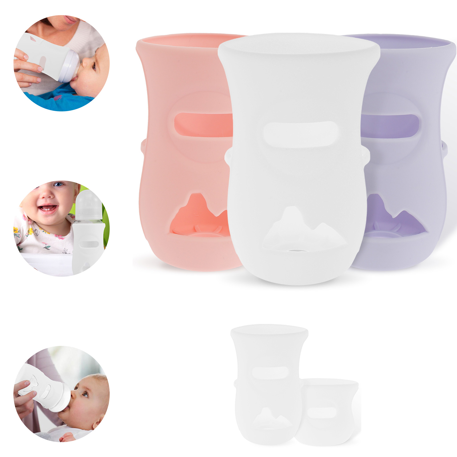 Silicone Sleeves Silicone Baby - Baby Food Nan のレビューと価格