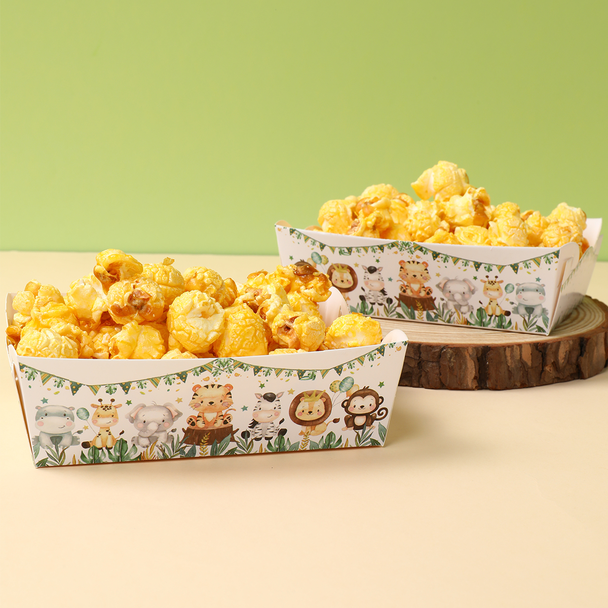 Jungle Animal Mini Snack Trays - Baby Food Tray のレビューと価格