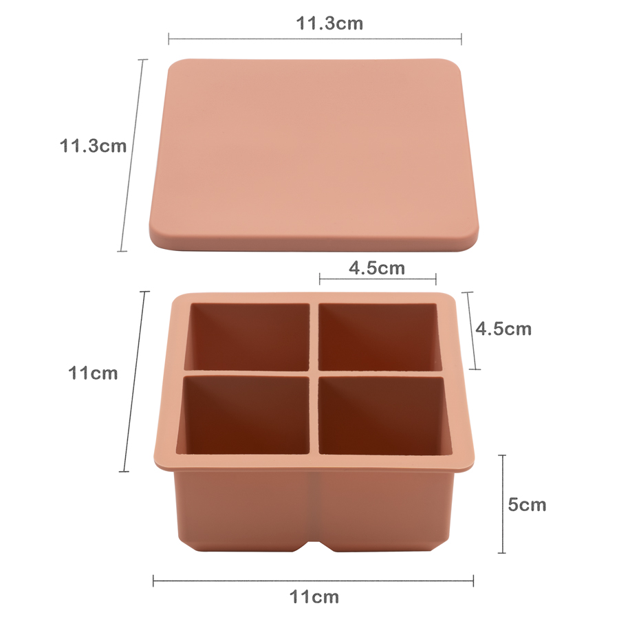 Food Grade Soft Silicone Squar - Baby Food Nan のレビューと価格