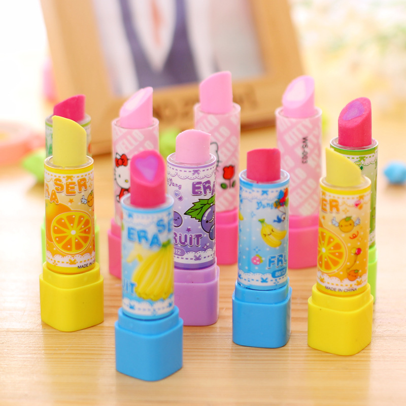 10Pcs Cartoon Fruit Lipstick S - Baby Food Fruits のレビューと価格