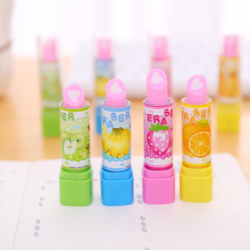 10Pcs Cartoon Fruit Lipstick S - Baby Food Fruits のレビューと価格