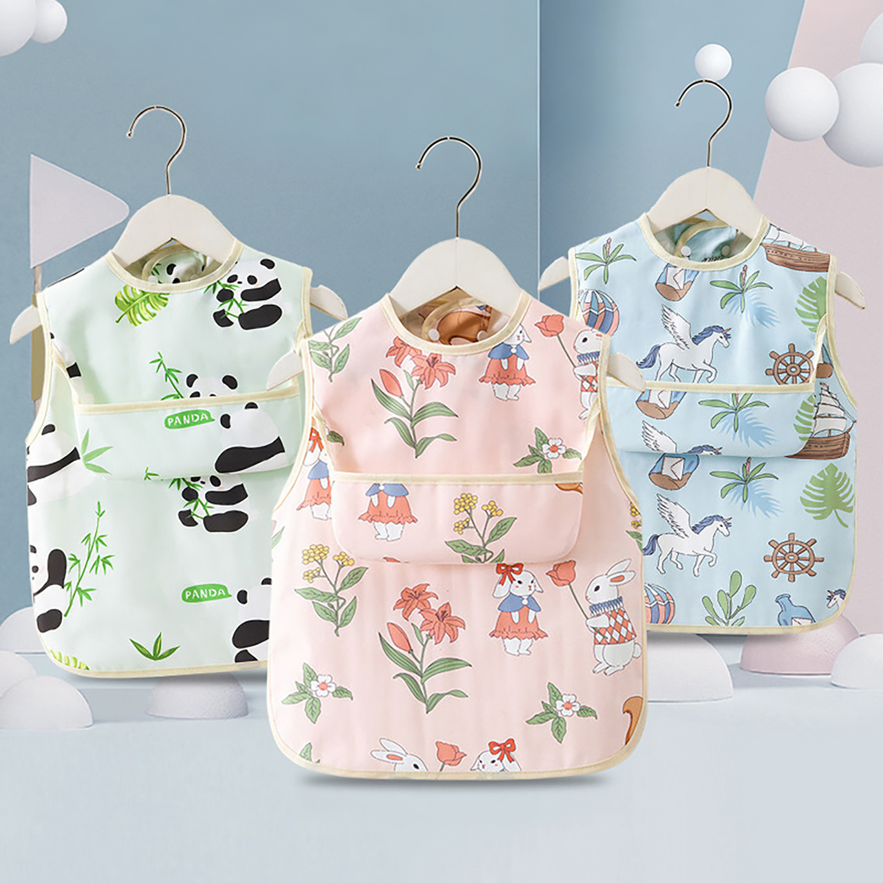 0-4Y Baby Bibs & Pocket Waterp - Baby Food Kids のレビューと価格