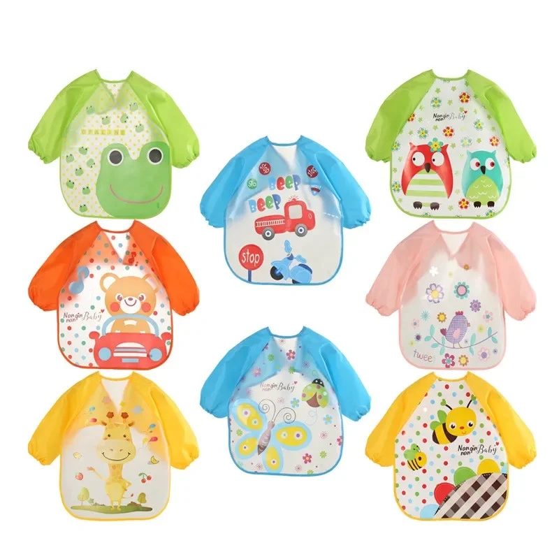 Waterproof EVA Full Sleeve Bab - Bib Long Sleeve のレビューと価格