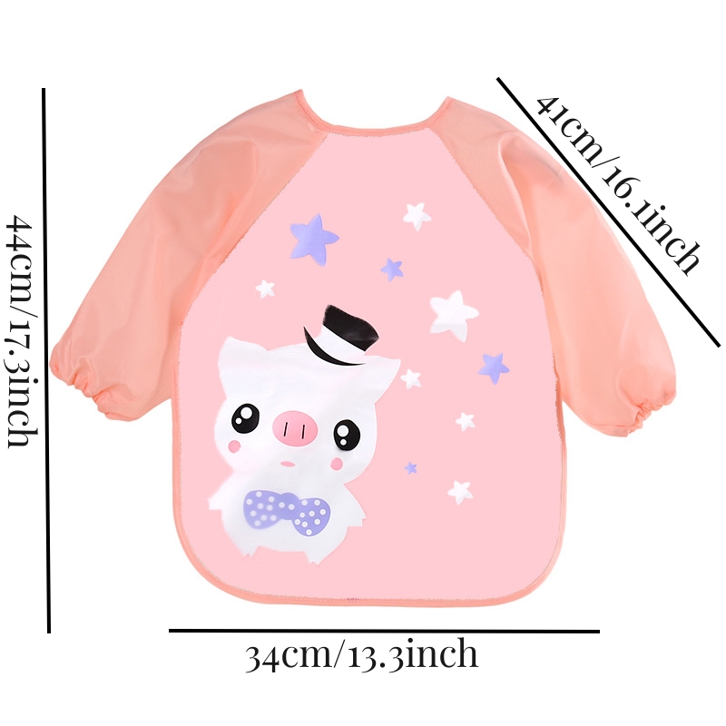 Waterproof EVA Full Sleeve Bab - Bib Long Sleeve のレビューと価格