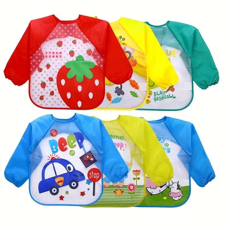 Waterproof EVA Full Sleeve Bab - Bib Long Sleeve のレビューと価格