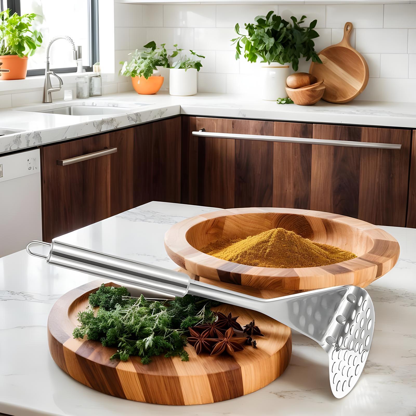 Metal Potato Masher Avocado Sm - Veggie Baby Food のレビューと価格