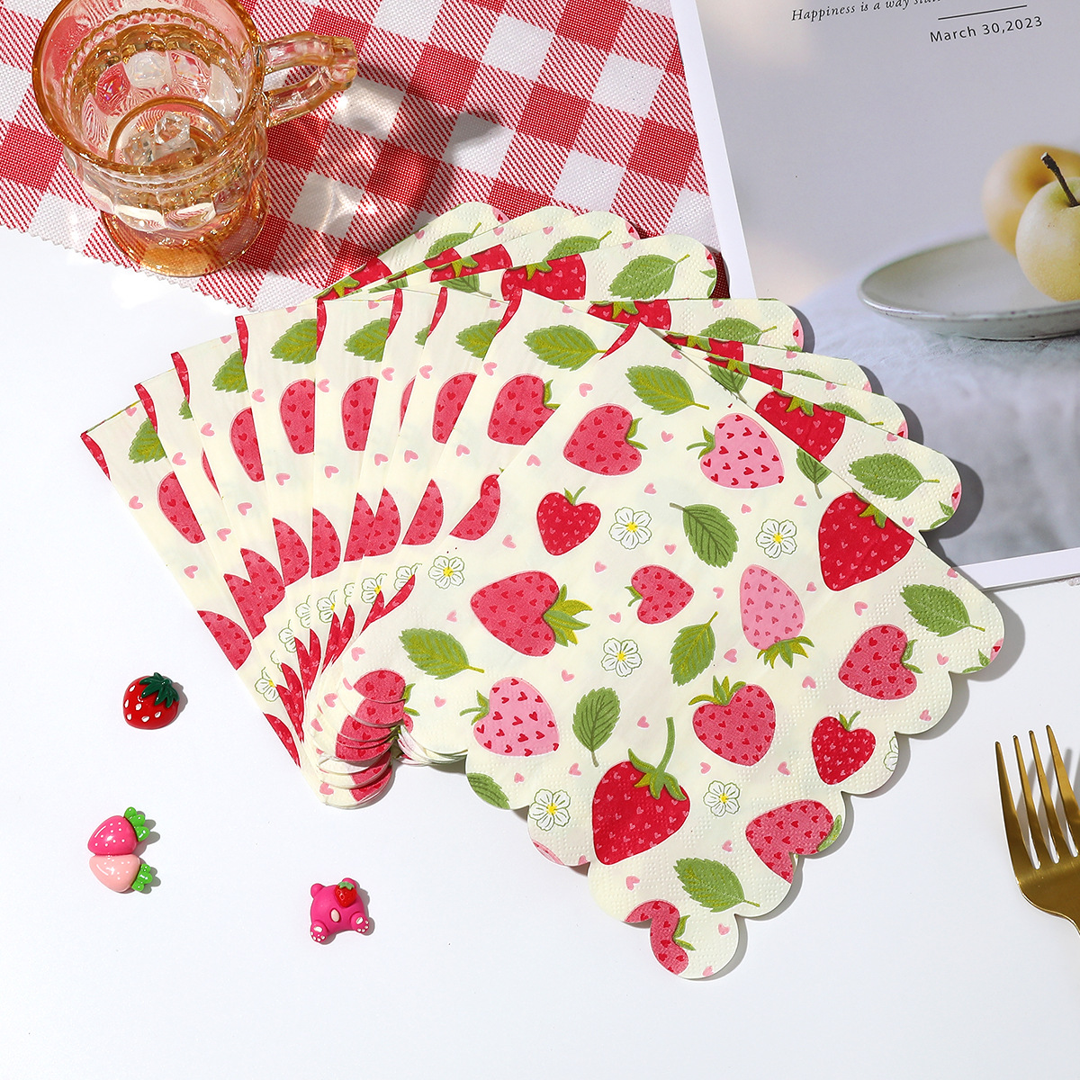 20Pcs/bag Sweet Strawberry The - Baby Food Mixer のレビューと価格