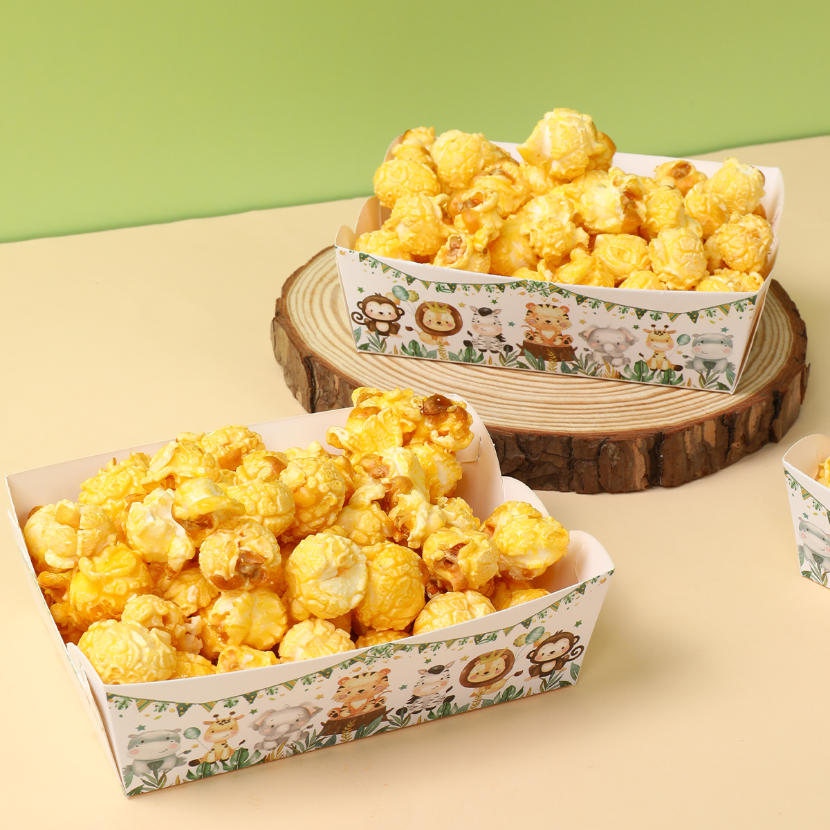 Jungle Animal Party Supplies M - Baby Food Tray のレビューと価格