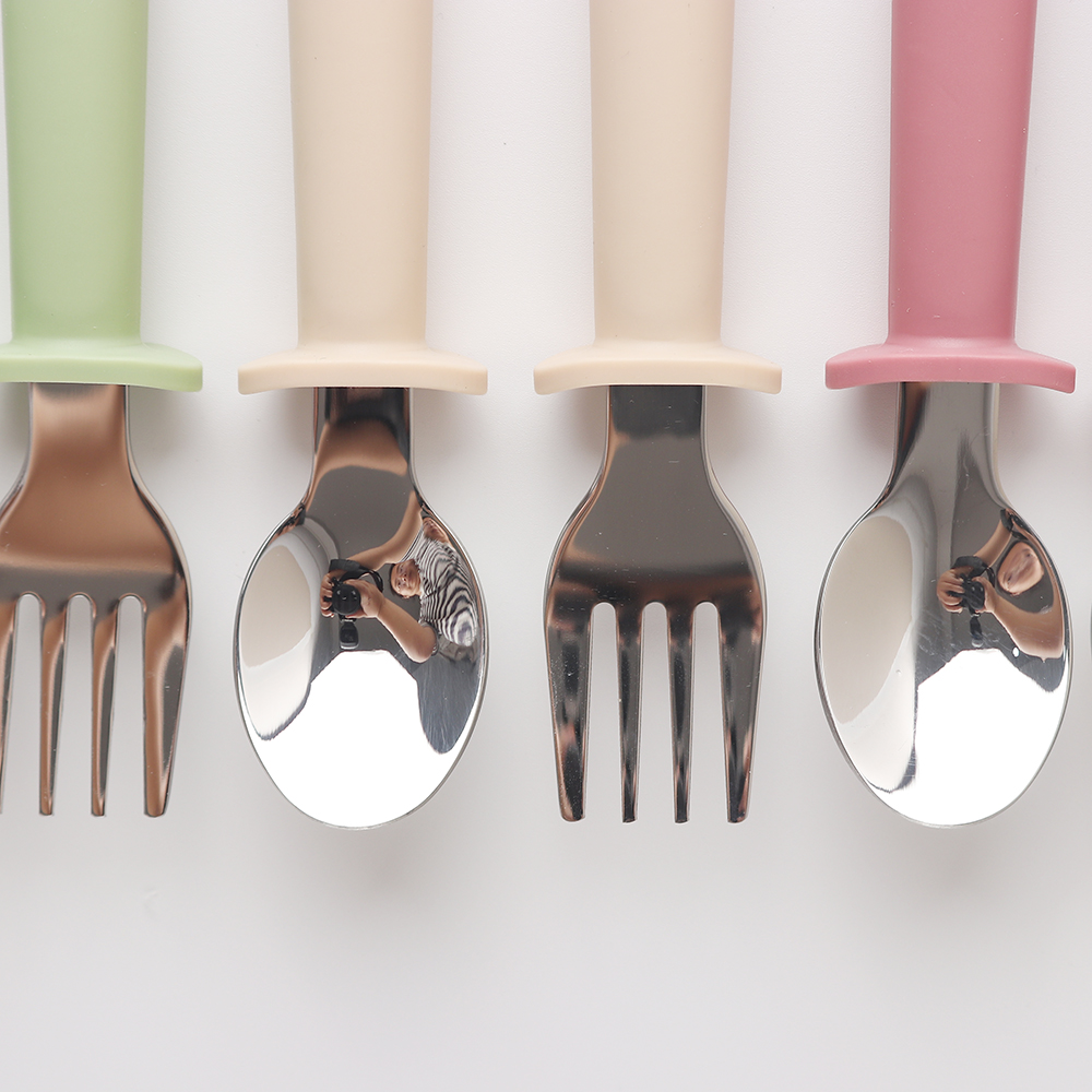 Custom Long Handle Silicone Sp - Baby Food Weaning のレビューと価格