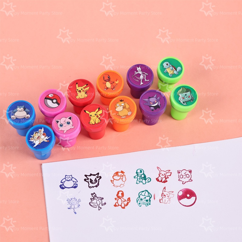 pokemon stamp Pikachu Seal Sta - Baby Food Fruits のレビューと価格