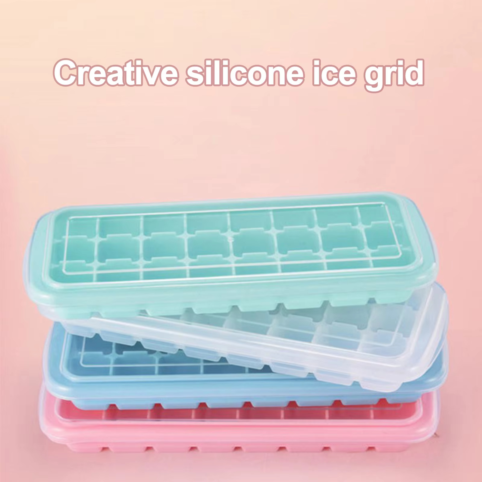 Silicone Ice Cubes Tray with L - Baby Food Tray のレビューと価格