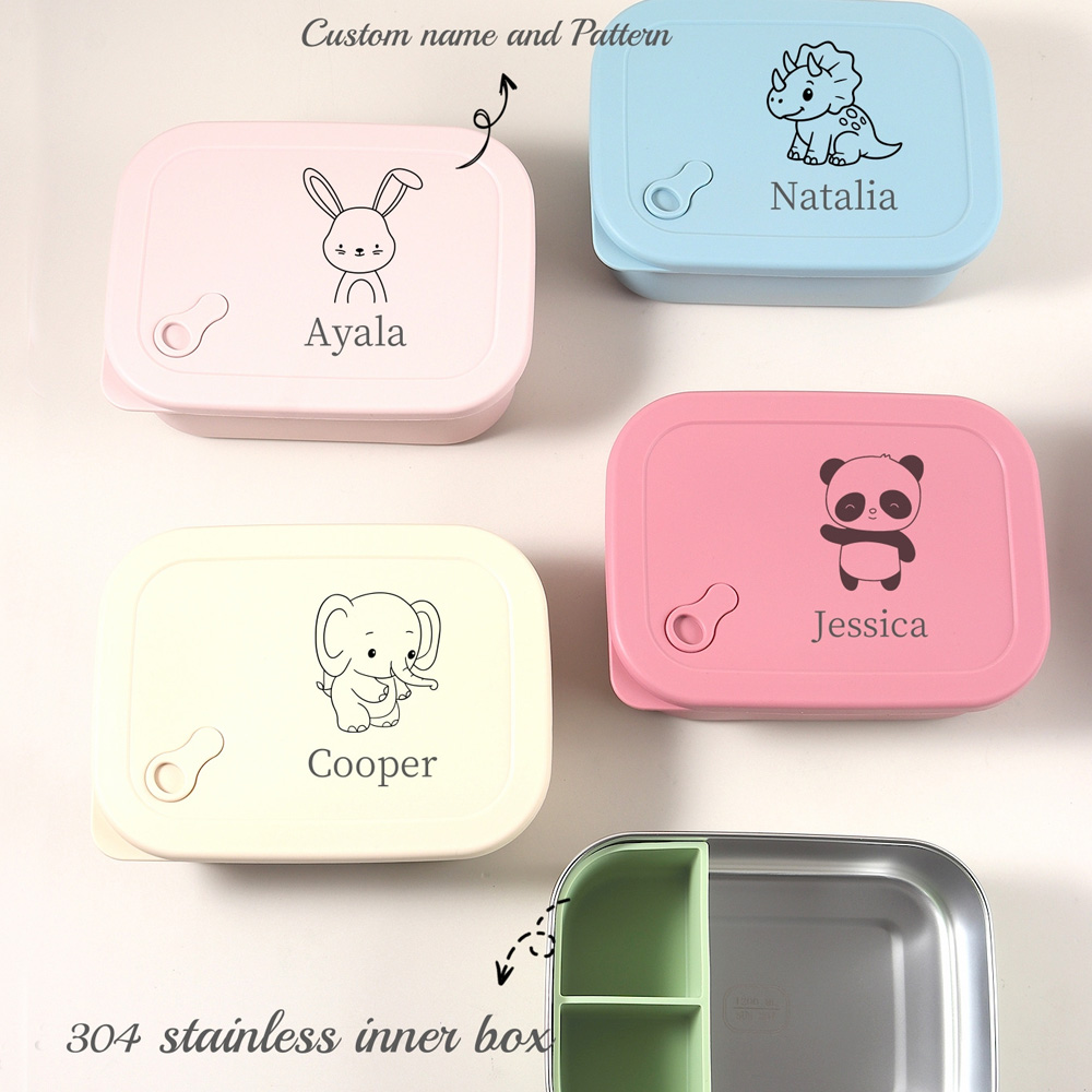 1200ml 1pc Custom Name & patte - Baby Food Tray のレビューと価格