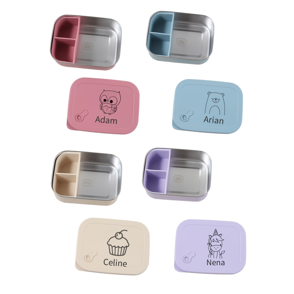1200ml 1pc Custom Name & patte - Baby Food Tray のレビューと価格