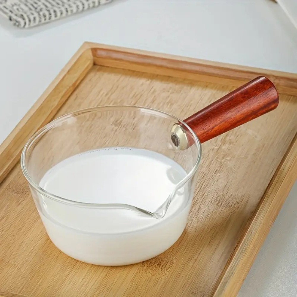 Fashion Wood Handle Glass Milk - Baby Food Warmer のレビューと価格