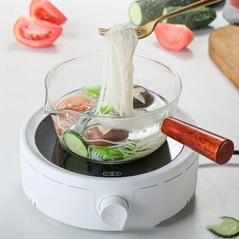 Fashion Wood Handle Glass Milk - Baby Food Warmer のレビューと価格