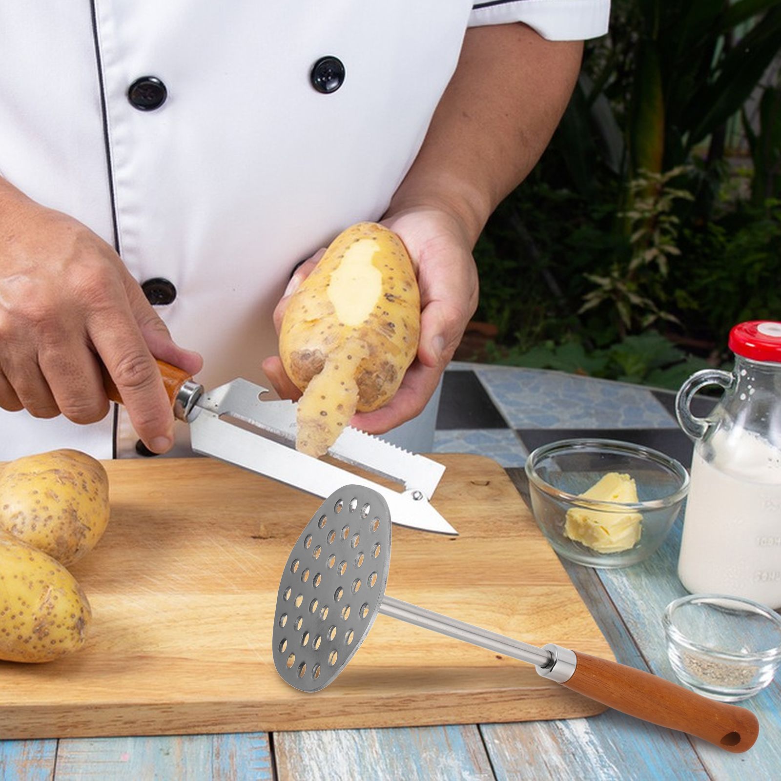 Potato Masher Stainless Steel  - Veggie Baby Food のレビューと価格