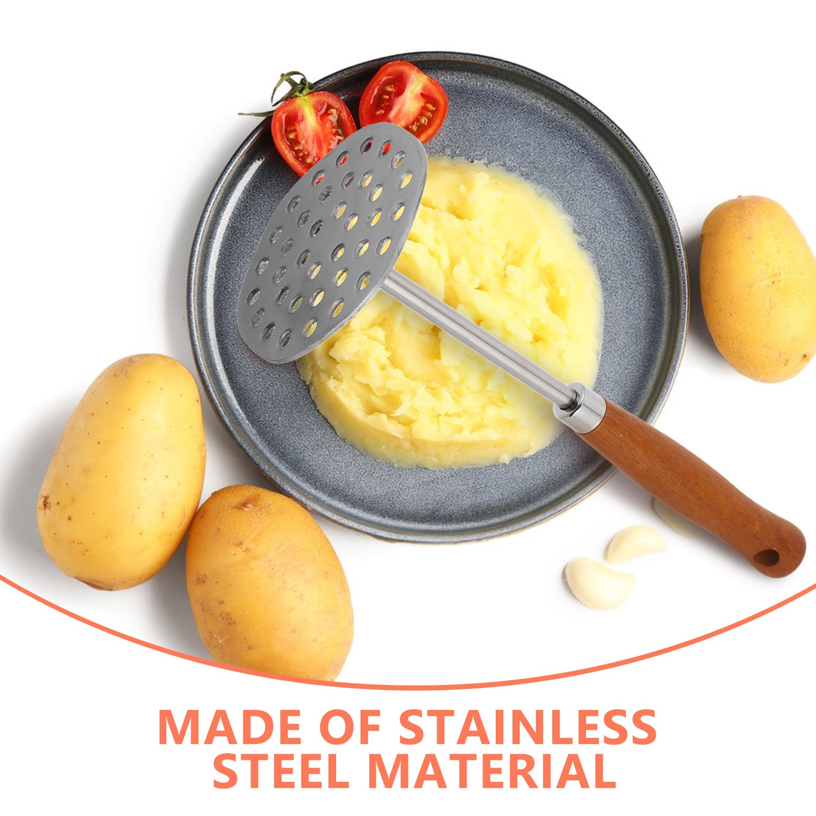 Potato Masher Stainless Steel  - Veggie Baby Food のレビューと価格