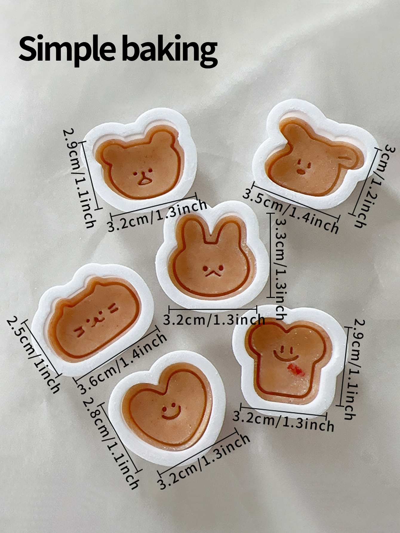 Cute cartoon-style cookie mold - Baby Food Nutrition のレビューと価格